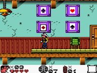 une photo d'Ã©cran de Lucky Luke sur Nintendo Game Boy Color